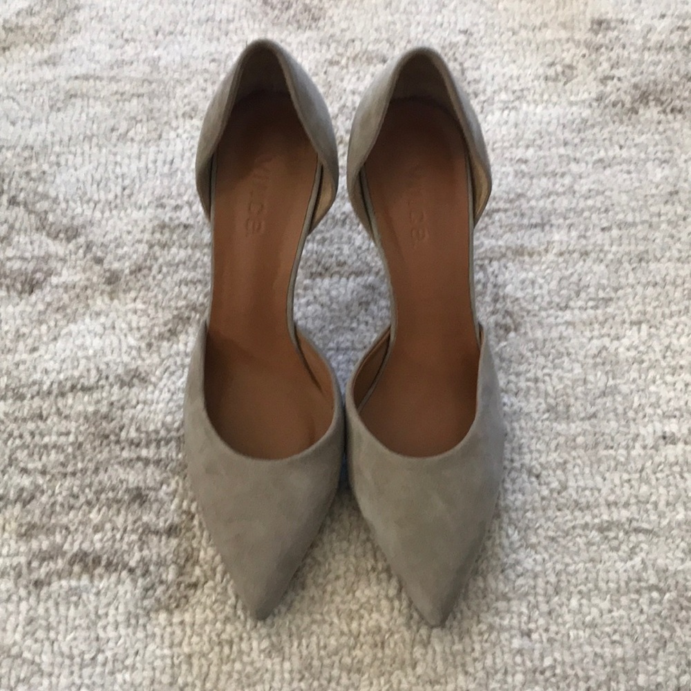 New Vince Celeste pumps grey suede 7 1/2